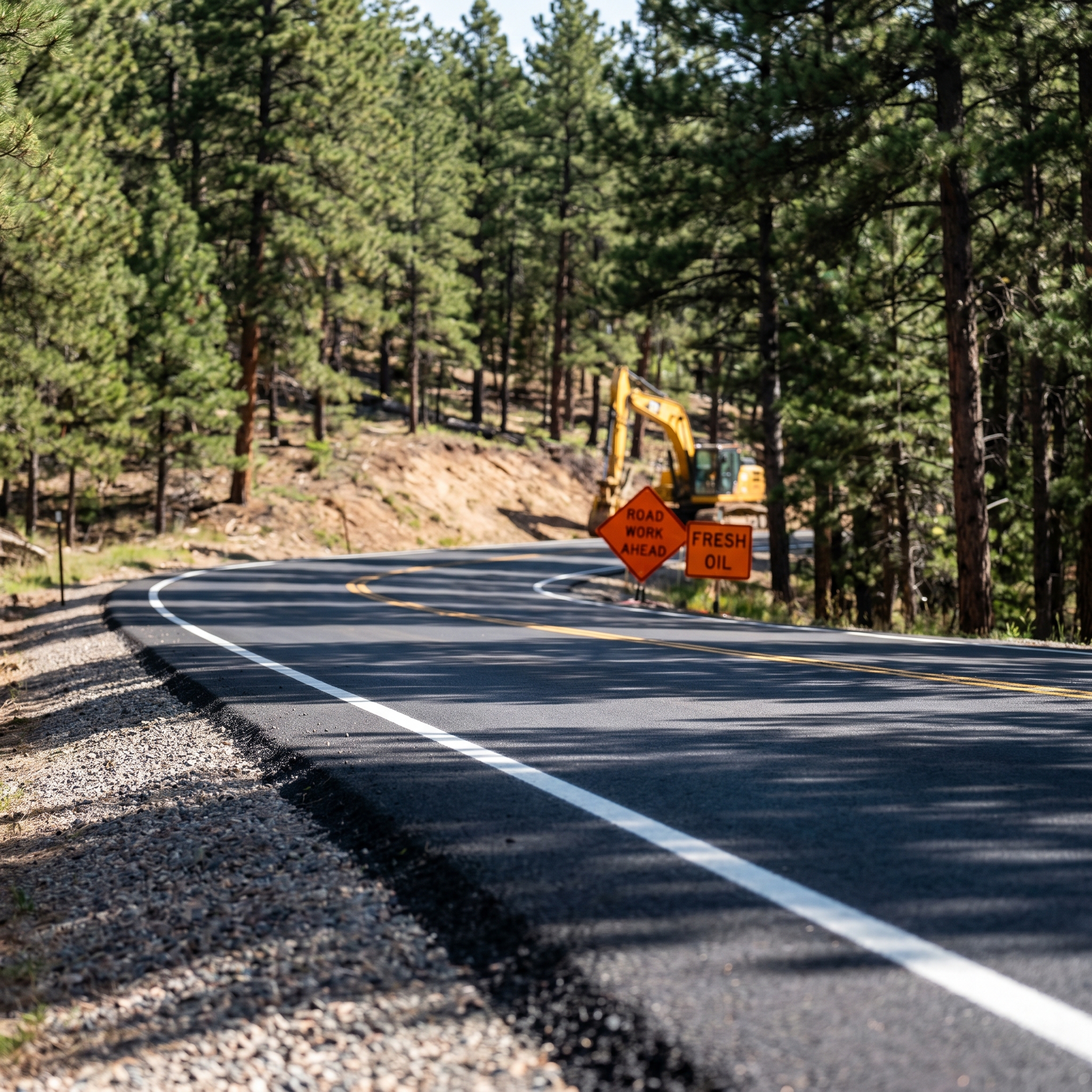 Mountain Access Road, Phase II